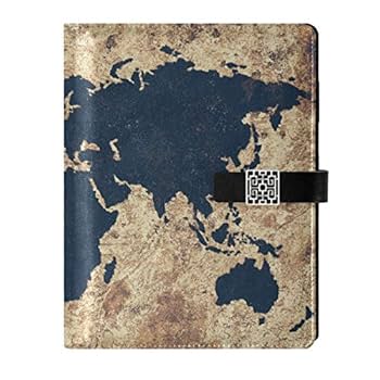 Amazon.co.jp: MAKIKU システム手帳 A5サイズ 6穴リング 世界